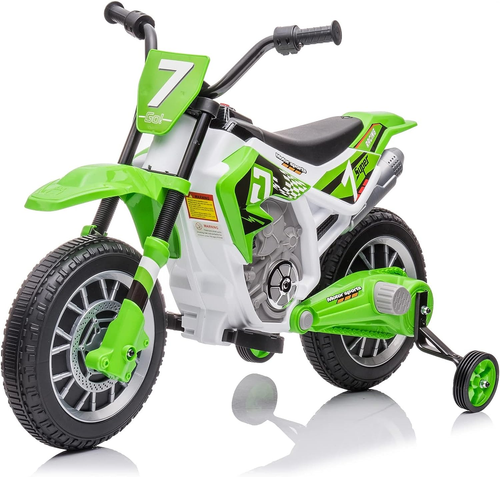12V Battery Powered Electric Dirt Bike for Kids - The Perfect Ride-On Motorcycle for Young Riders!