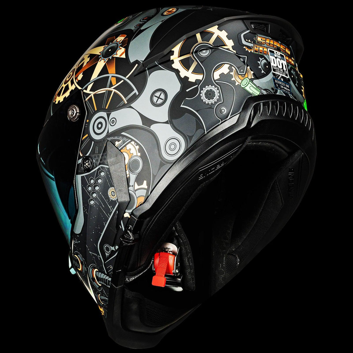 ILM Full Face Motorcycle Helmets Racing Helmet Model MF509