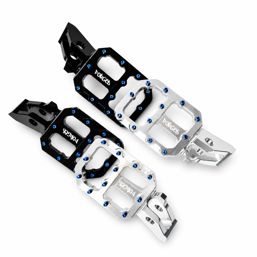 Sur-Ron Ultra Bee Super-Wide Footpegs | CNC E-Moto Foot Pegs